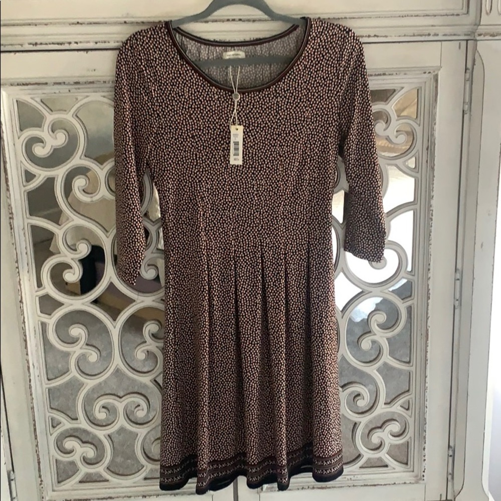Max Studio Pleated Dress Small